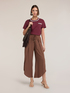 Pantaloni pareo in viscosa image number 2