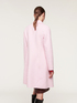 Long solid coloured cloth coat image number 1
