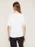Oversized T-shirt with sequinned neckline image number 1