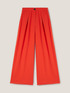 Canvas palazzo trousers image number 4
