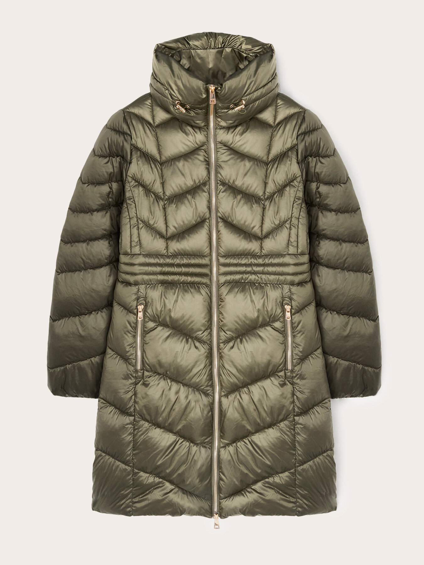 Cazadora Acolchada Para Hombre Color Rojo - Cuello Alto, 100% Poliamida - Estilo Urbano Y Cálido