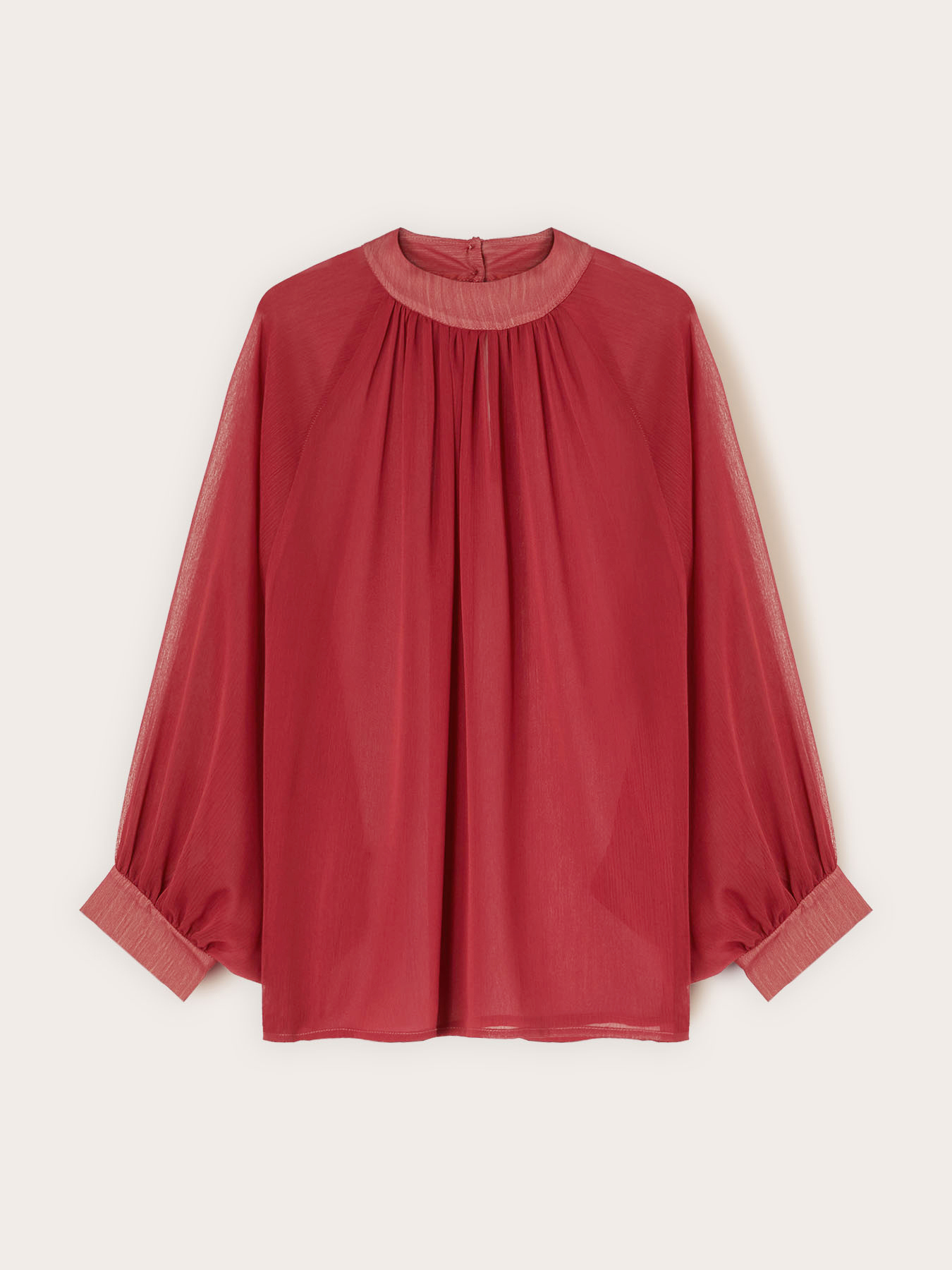 Blouse en georgette image number 4