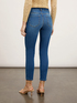 Jeans skinny con motivo bottoni image number 1