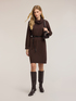 Oversized striped knit dress image number 2
