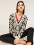 Cardigan aus Jacquardstrick image number 2