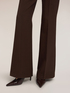 Flare pants with pressed crease image number 3
