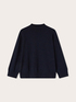 High-neck sweater in viscose blend with sequins image number 4