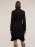 Belted viscose blend trench coat image number 1