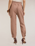 Linen-blend cargo joggers image number 1