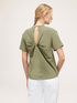 T-shirt with tie knot at the back image number 1