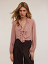Camicia con rouches image number 3