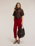 Boxy macram&eacute; lace shirt image number 0