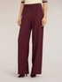 Wide-leg trousers with pressed crease image number 2