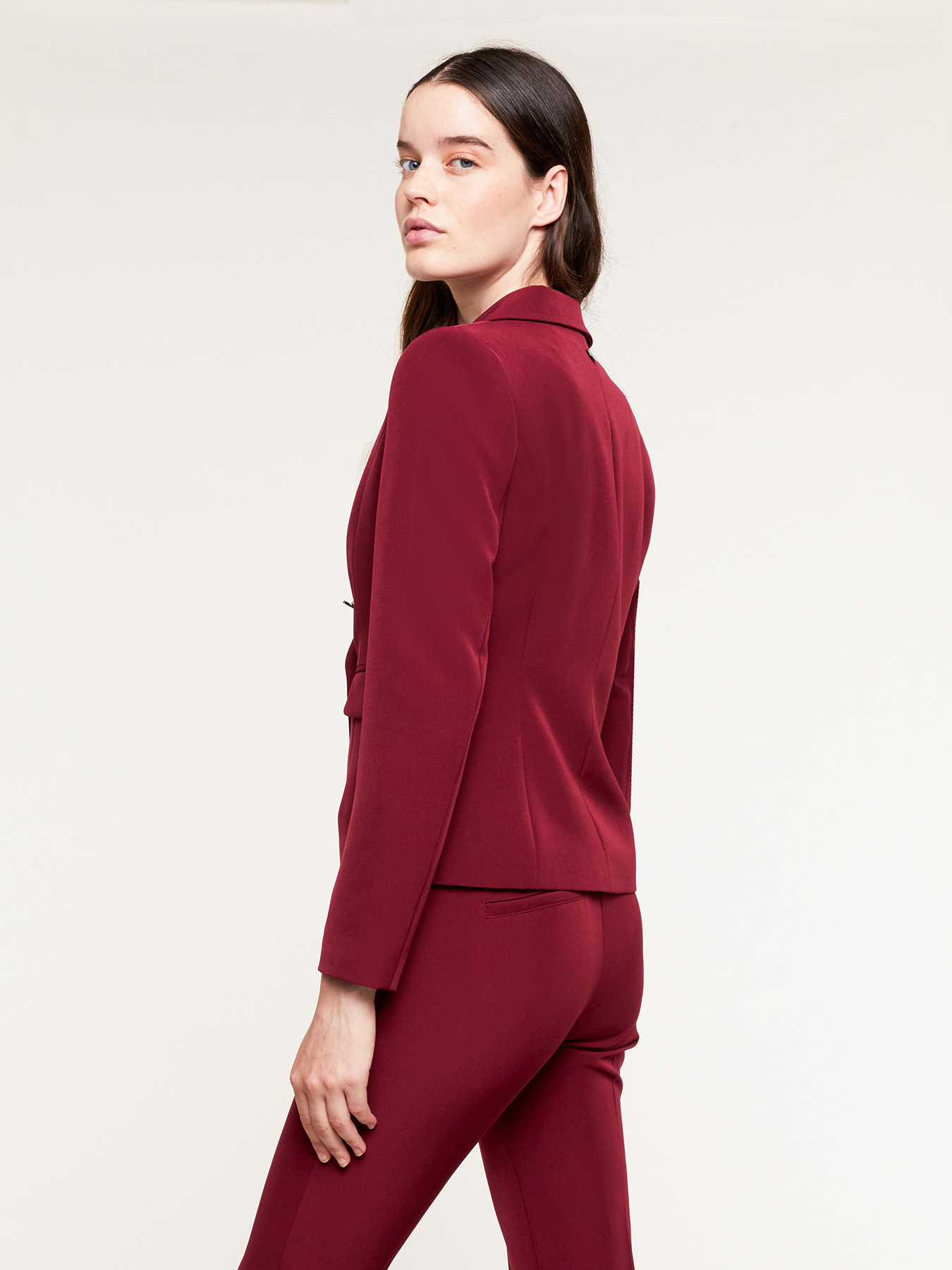 Blazer doppiopetto stretch image number 1