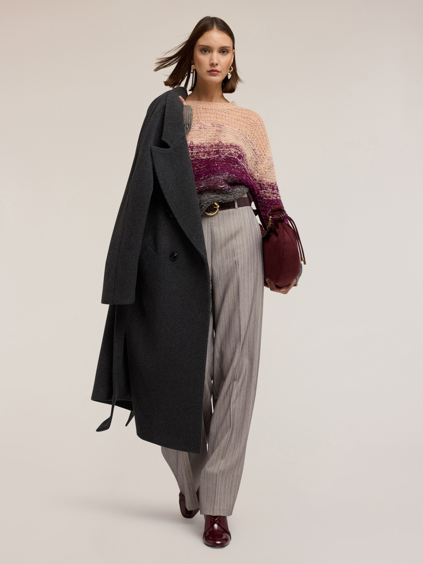 Pulover degrade din amestec de mohair image number 0