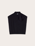 Wool turtleneck sweater with knot detail image number 4