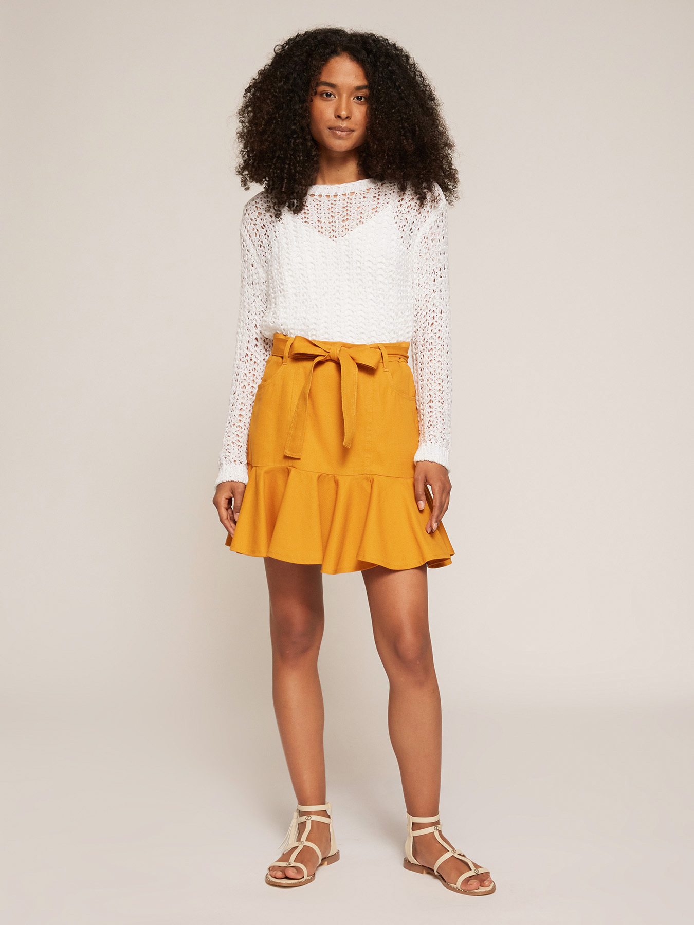 Pullover mit Lochmuster image number 0