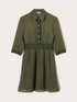 Hemdblusenkleid aus Creponne-Lyocell-Mix image number 4