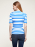 Striped rib knit T-shirt image number 1