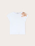 T-shirt con patch ricamato image number 4