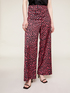 Leopard patterned palazzo trousers image number 2