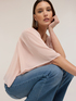Georgette blouse with ajour&eacute; embroidery image number 3