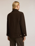 Cappotto doppiopetto in panno misto lana image number 1