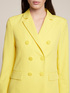 Blazer doble botonadura de color liso image number 2