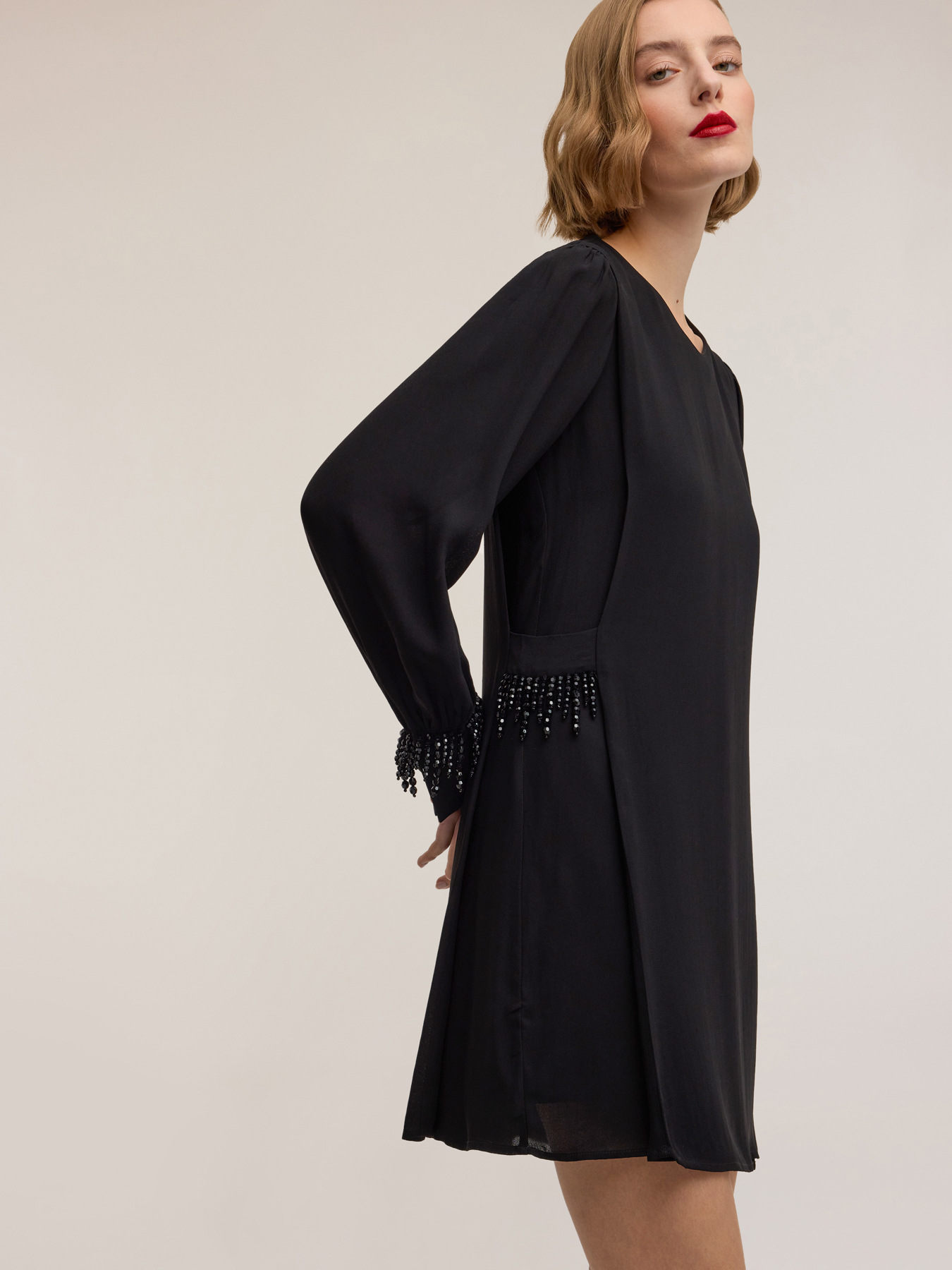 Smart Couture chiffon minidress image number 2