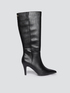 Faux leather boots image number 1