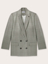 Glen plaid patterned blazer jacket image number 4