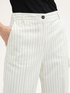 Flowing pinstriped palazzo trousers image number 2