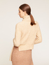 Alpaca blend turtleneck sweater with cut out feature image number 3