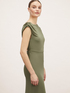 Midi dress with back cut-out image number 2