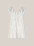 Short dress in broderie anglaise and openwork embroidery image number 3