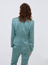 Chaqueta blazer satinada image number 2