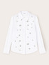 Chemise avec broderie de pierres image number 5