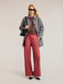 Reversible double mixed wool coat image number 2