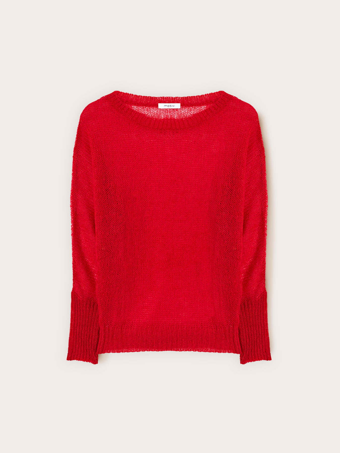 Oversized mohair blend sweater image number 5