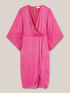 Vestido quimono en raso de viscosa image number 3