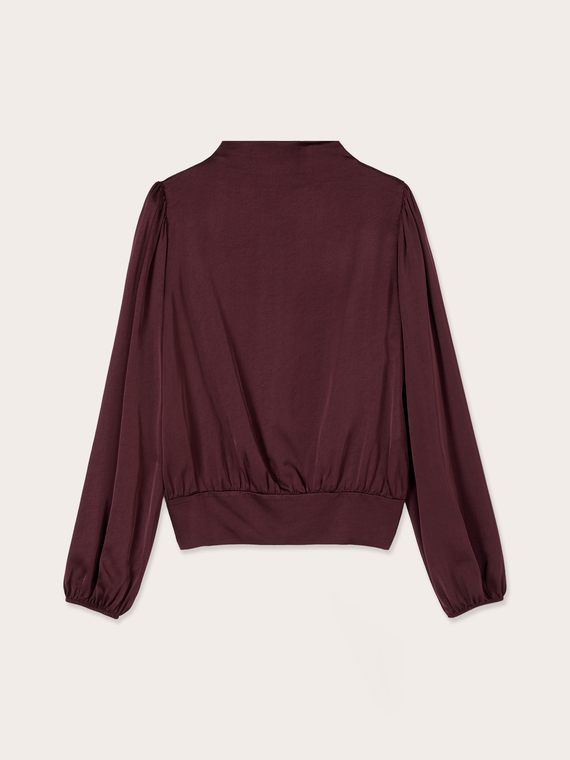 The Tailoring Lab Satin Blouse