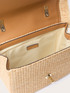 Small bag in tessuto effetto paglia image number 5
