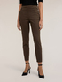 Skinny pants in technical cotton image number 2