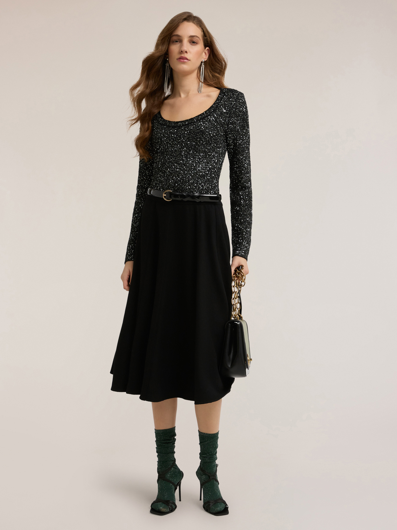 Maglia full paillettes image number 3