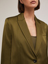Blazer monopetto in raso image number 3