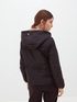 Down jacket with ruching image number 1