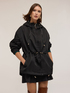 Nylon parka with drawstring image number 0