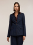 Sartorial Blazer aus Denim mit kontrastfarbenen N&auml;hten image number 0