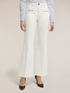 Ausgestellte Hose aus Baumwolldrill image number 2