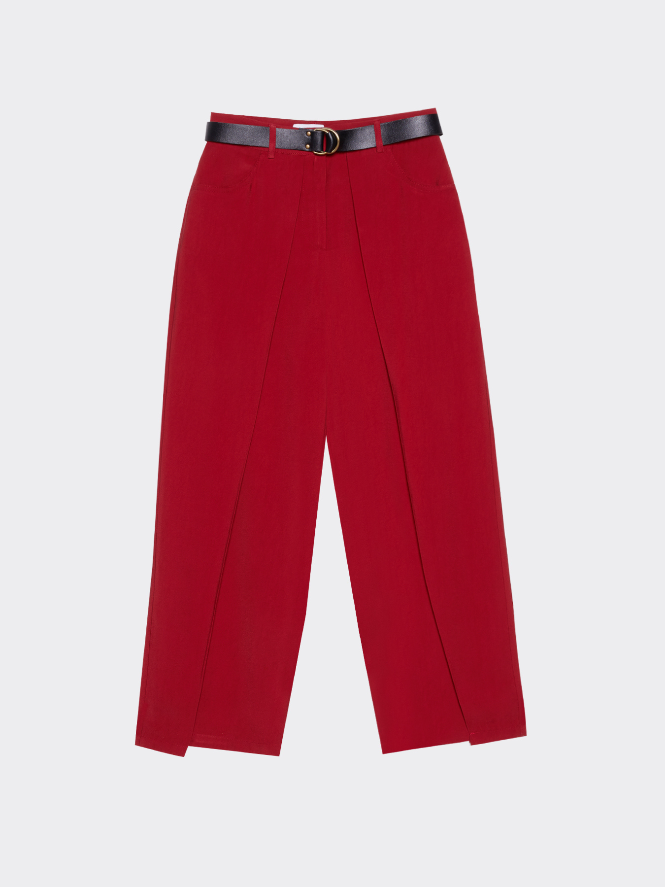 Loose trousers with pleated feature image number 3
